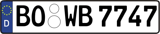 BO-WB7747