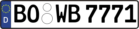 BO-WB7771