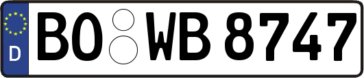 BO-WB8747