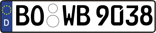 BO-WB9038