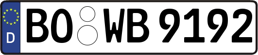 BO-WB9192