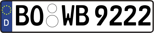 BO-WB9222