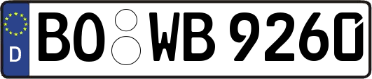 BO-WB9260