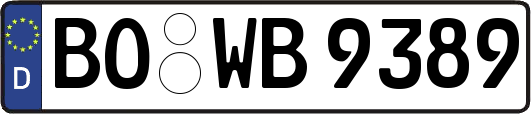 BO-WB9389