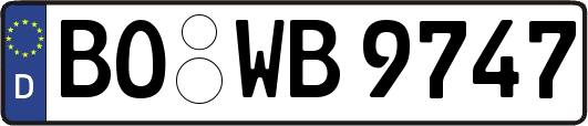 BO-WB9747