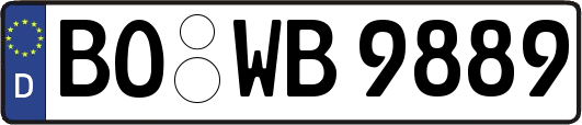 BO-WB9889
