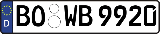 BO-WB9920