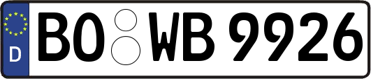 BO-WB9926