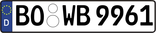 BO-WB9961