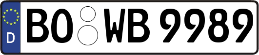 BO-WB9989