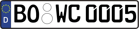 BO-WC0005