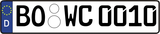 BO-WC0010