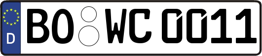 BO-WC0011