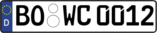 BO-WC0012