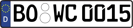 BO-WC0015