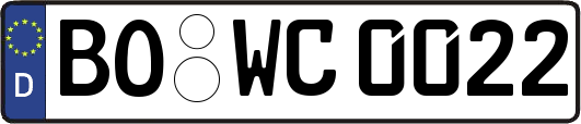 BO-WC0022