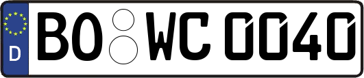 BO-WC0040