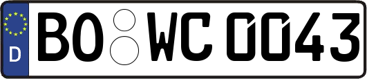 BO-WC0043