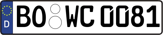 BO-WC0081
