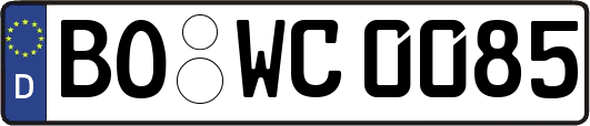 BO-WC0085