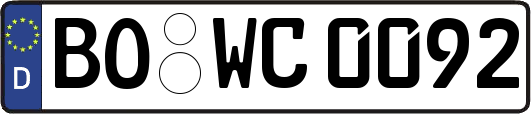 BO-WC0092