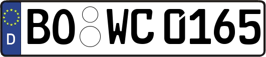 BO-WC0165