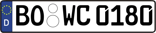 BO-WC0180