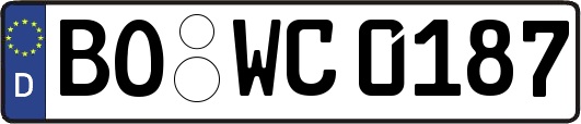 BO-WC0187