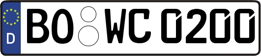 BO-WC0200