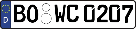 BO-WC0207