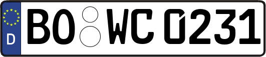 BO-WC0231