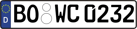BO-WC0232