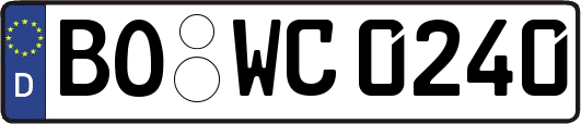 BO-WC0240