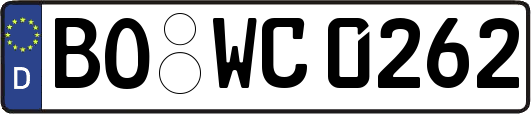 BO-WC0262
