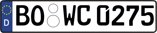 BO-WC0275