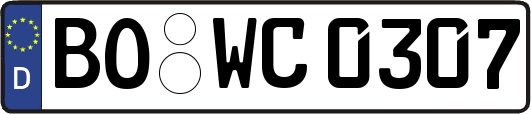 BO-WC0307