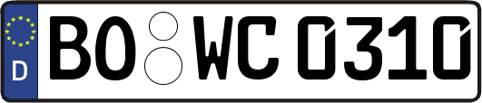 BO-WC0310