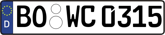 BO-WC0315