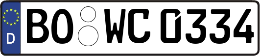 BO-WC0334