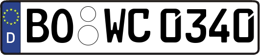BO-WC0340