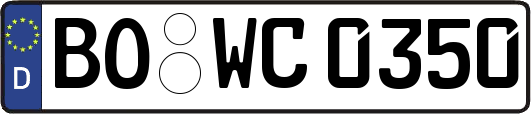 BO-WC0350