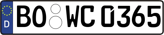 BO-WC0365