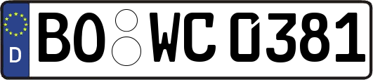 BO-WC0381