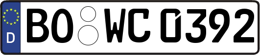 BO-WC0392