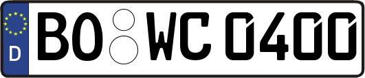 BO-WC0400