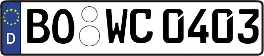 BO-WC0403
