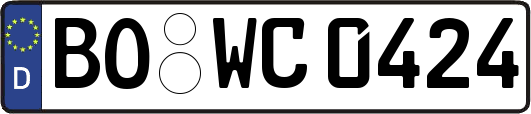 BO-WC0424