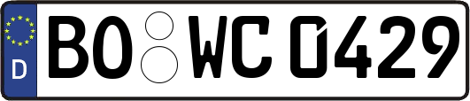 BO-WC0429