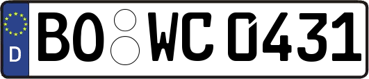 BO-WC0431