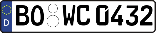 BO-WC0432
